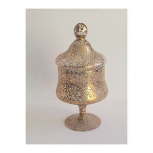 1950's West Virgina Circus Tent Lidded Candy Dish